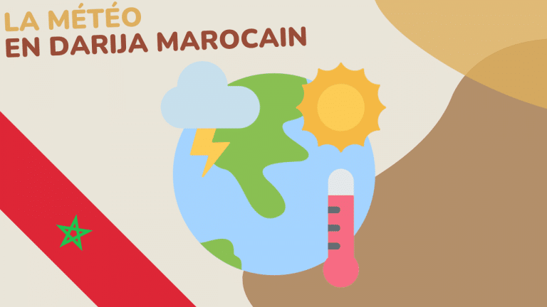 La météo en darija marocain : parler du temps et du climat